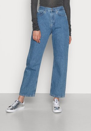 Calvin Klein Jeans STRAIGHT ANKLE - Jeans baggy - denim light