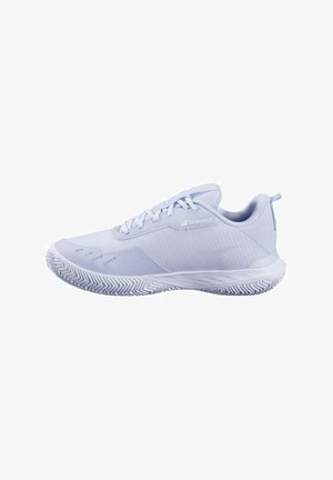Clay court tennis shoes - xenon blue white