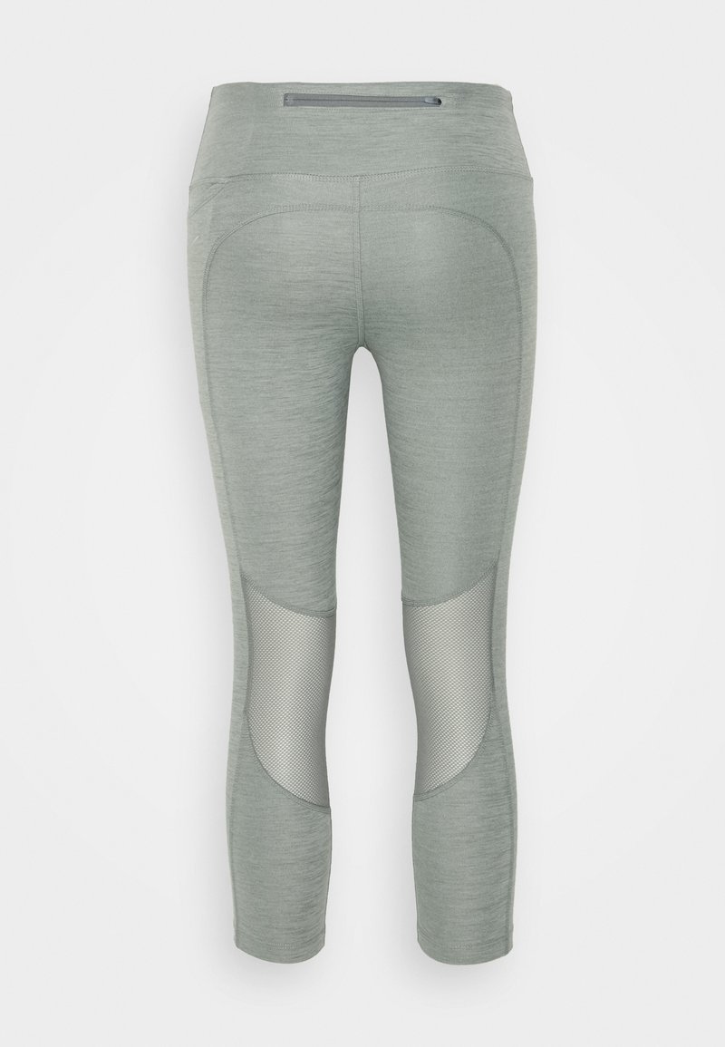 Nike Performance FAST CROP Leggings smoke grey/heather/grey