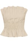 DECY CORSET - Débardeur - light sand melange