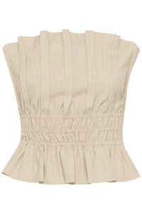 DECY CORSET - Top - light sand melange