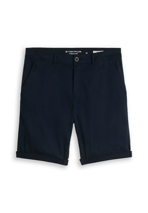TOM TAILOR, TOM TAILOR HOSEN & CHINO REGULAR CHINO SHORTS - Shorts - sky captain blue