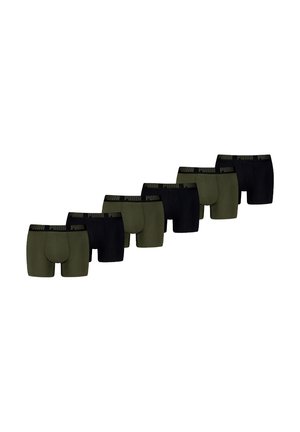 6ER PACK - Boxer Briefs - forest night tonal