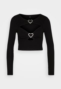 ONLY ONLMINDY - Top s dlhým rukávom - black