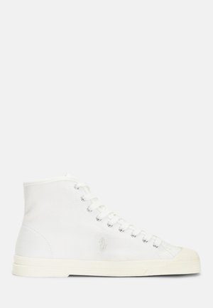 CANVAS HIGH-TOP SNEAKER - Høye joggesko - deckwash white