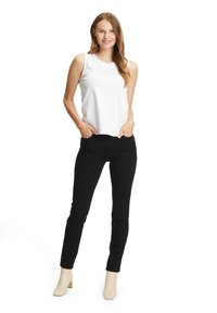 Betty Barclay PERFECT BODY- MIT STEPPUNGEN - Jean slim - Schwarz