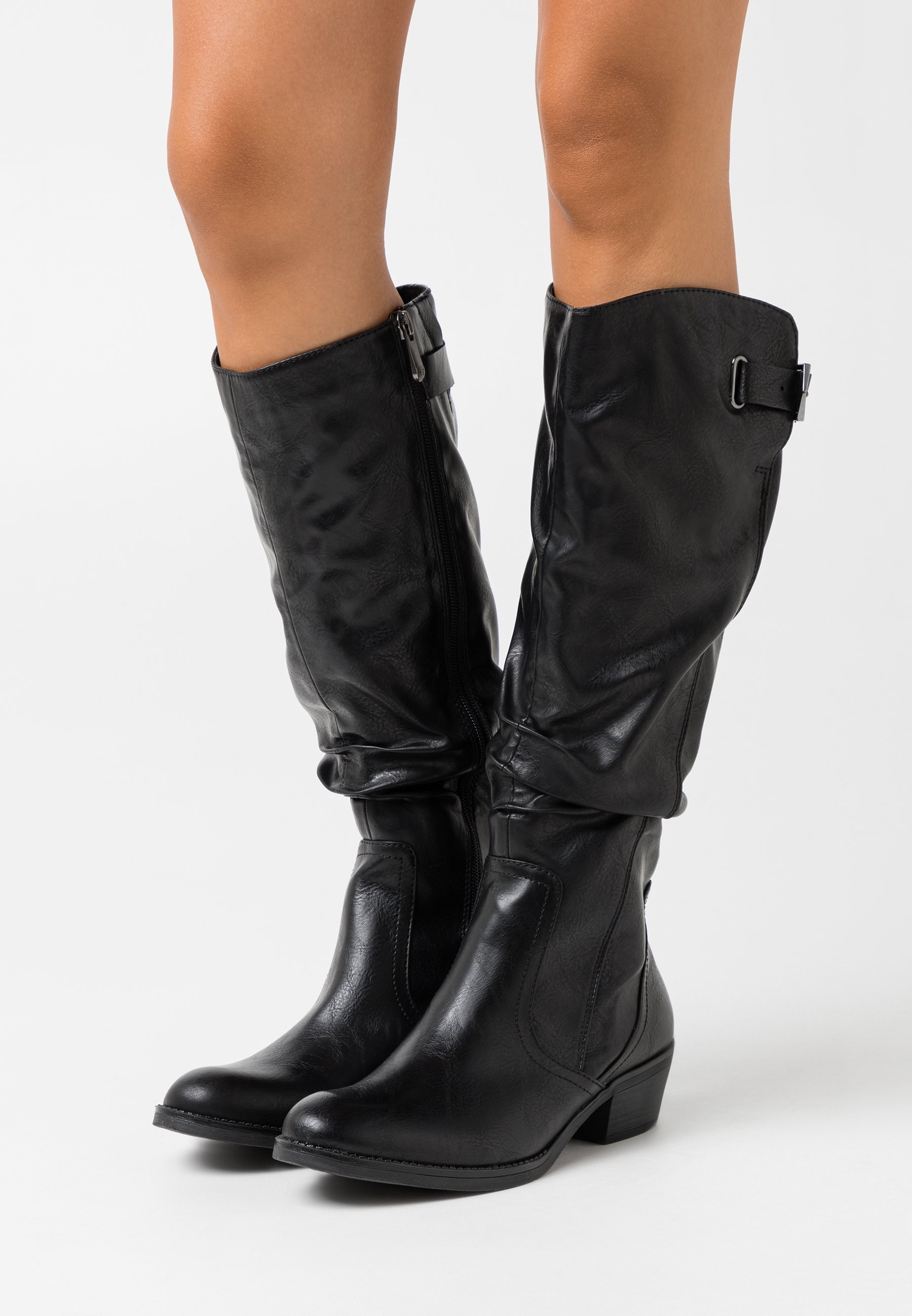 bottines noires marco tozzi