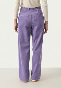 Part Two CLARISSE - Broek - chalk violet