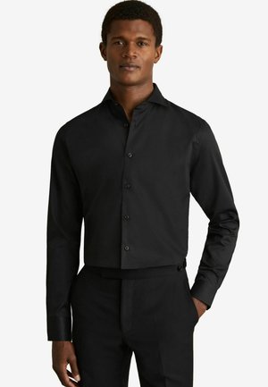 REGULAR FIT-STORM TWO-FOLD - Formálna košeľa - black