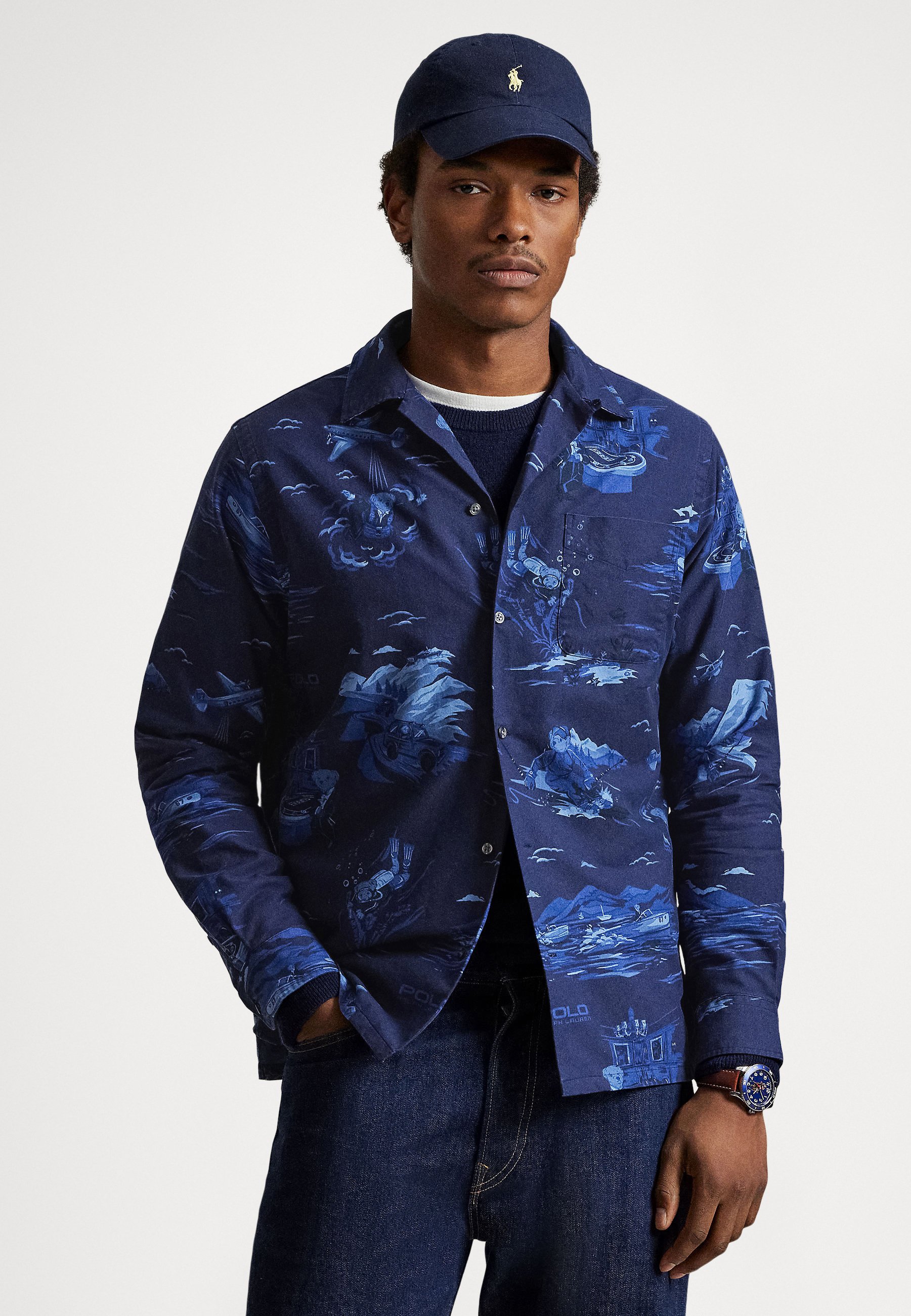 Polo Ralph Lauren CLASSIC FIT POLO BEAR OXFORD SHIRT - Shirt 