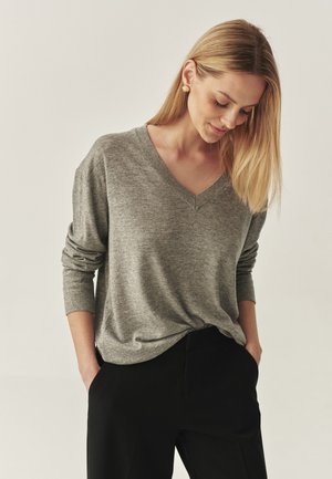 TESS  - Neule - gray melange