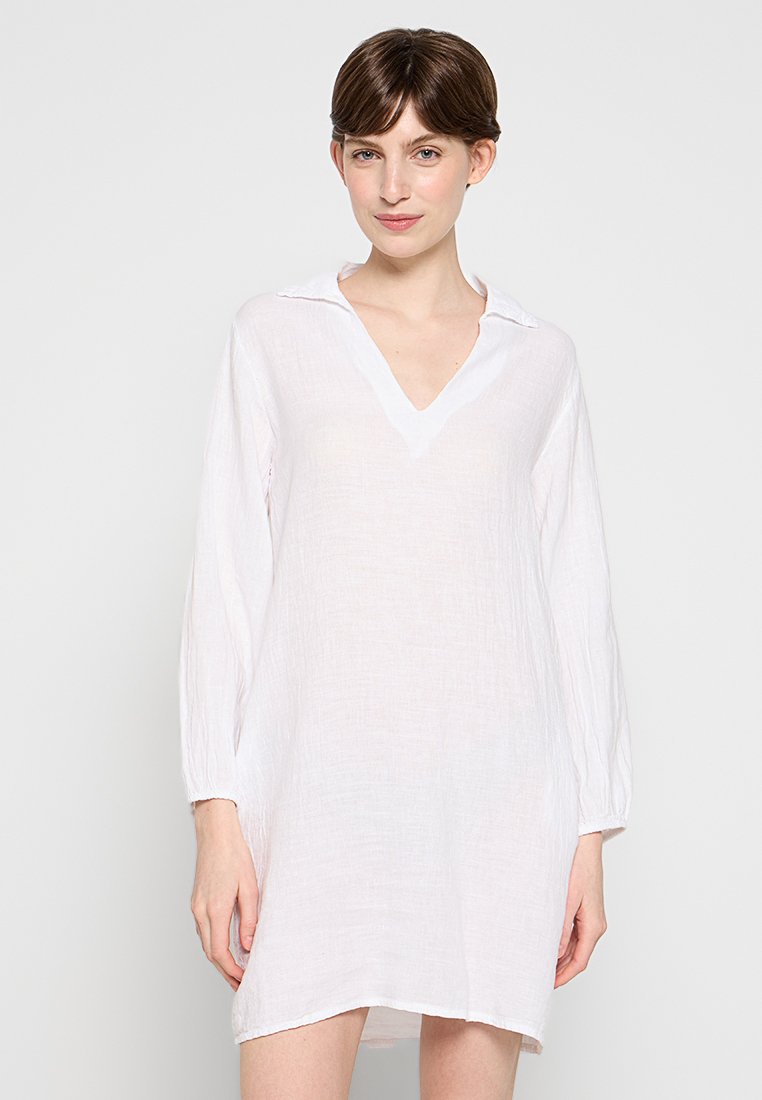 Le Monde du Lin Jurk wit