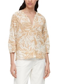 s.Oliver MIT RAFFUNG - Bluse - sandstein
