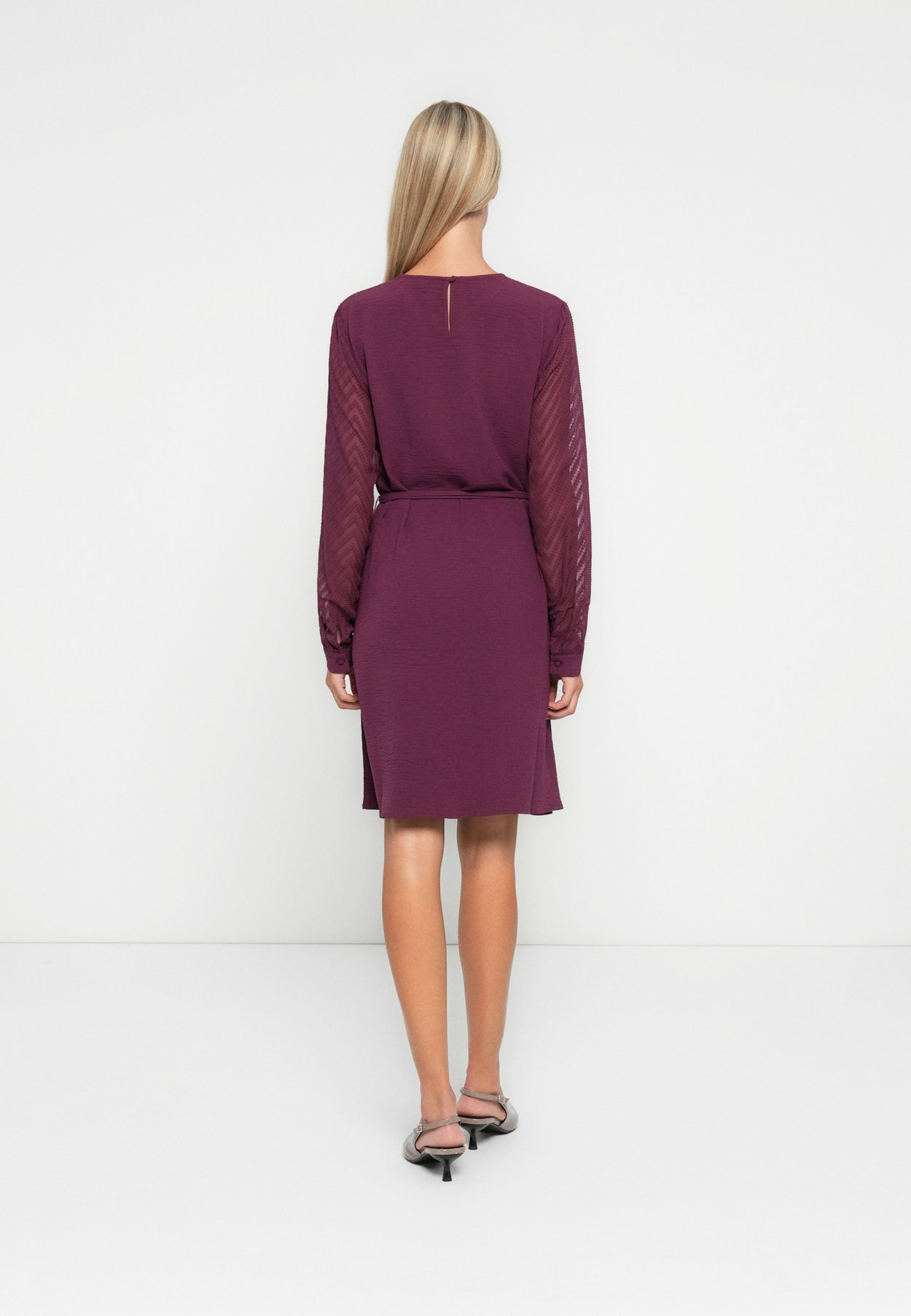 ONLMETTE DOBBY SLEEVE DRESS