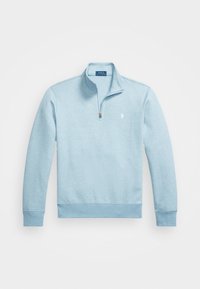 DOUBLE KNIT QUARTER ZIP PULLOVER - Mikina - modern blue heather