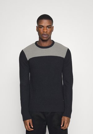Jumper - midnight navy/silver grey marl