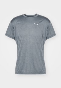PUEZ MELANGE DRY TEE - T-skjorte til trening - java blue melange