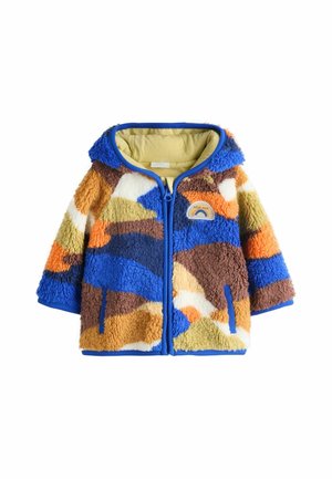Next, REGULAR FIT - Fleecejacke - blue scene hooded