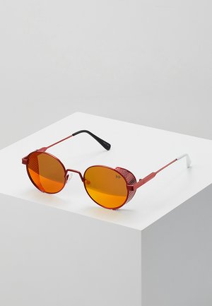 Zonnebril - fierry red metal/real red revo polarized