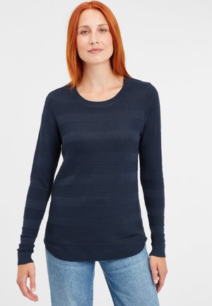 FRLETAN - Neule - dark peacoat