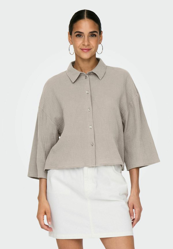 JDYTHEIS LIFE 3/4 - Hemdbluse - beige