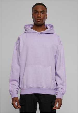 Urban Classics, GARMENT DYE  - Kapuutsiga pusa - lilac