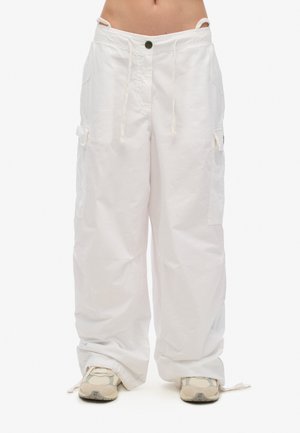 Cargobroek - white denim