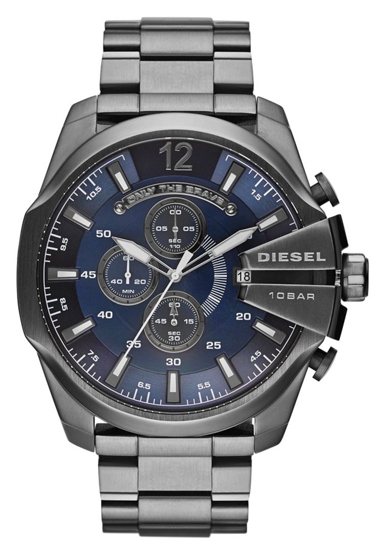 Diesel MEGA CHIEF - Chronograph - grey/grau - Zalando.de