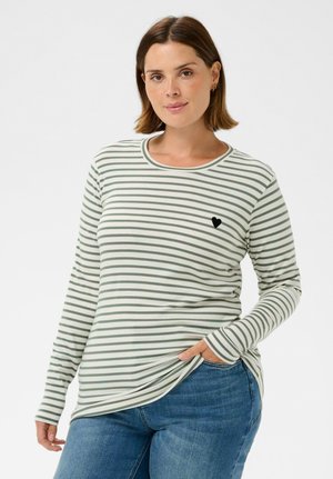 CURVE KCLIA  - T-shirt à manches longues - chalk sea spray -black heart