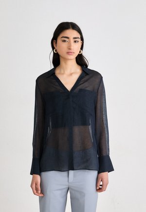 BOSALA - Button-down blouse - dark blue