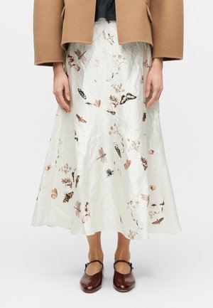 sukňa v tvare A - cabinet of curiosity ivory