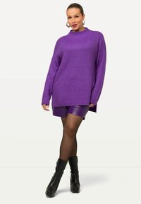 Ulla Popken ROLLKRAGEN-  LANGARM - Maglione - violett