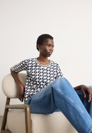 Marc Cain T-shirt print - offwhite
