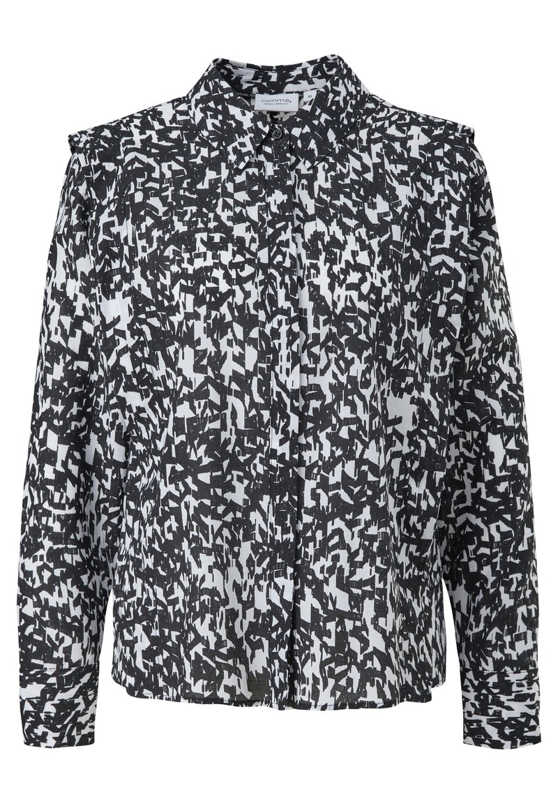 comma casual identity Hemdbluse weiß