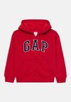 KIDS RELAXED GAP LOGO ZIP HOODIE - Φούτερ με κουκούλα - modern red