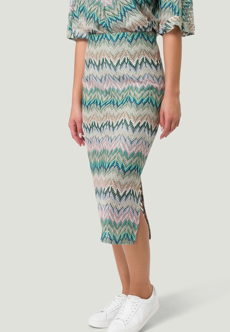 Damen Jeansröcke | zero Bleistiftrockaqua boost/mehrfarbig - NT37940 Damen Jeansröcke | zero Bleistiftrockaqua boost/mehrfarbig - NT37940