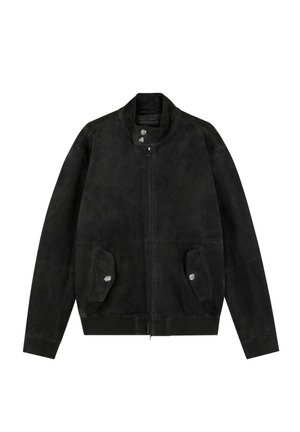 Chaqueta de cuero - black