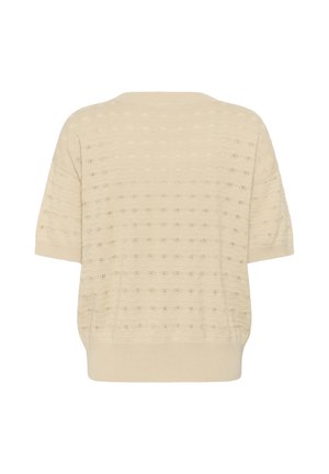 Cream, CRANNALI SHORT - T-Shirt print - bleached sand