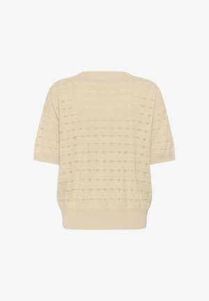 Cream, CRANNALI SHORT - T-shirt con stampa - bleached sand