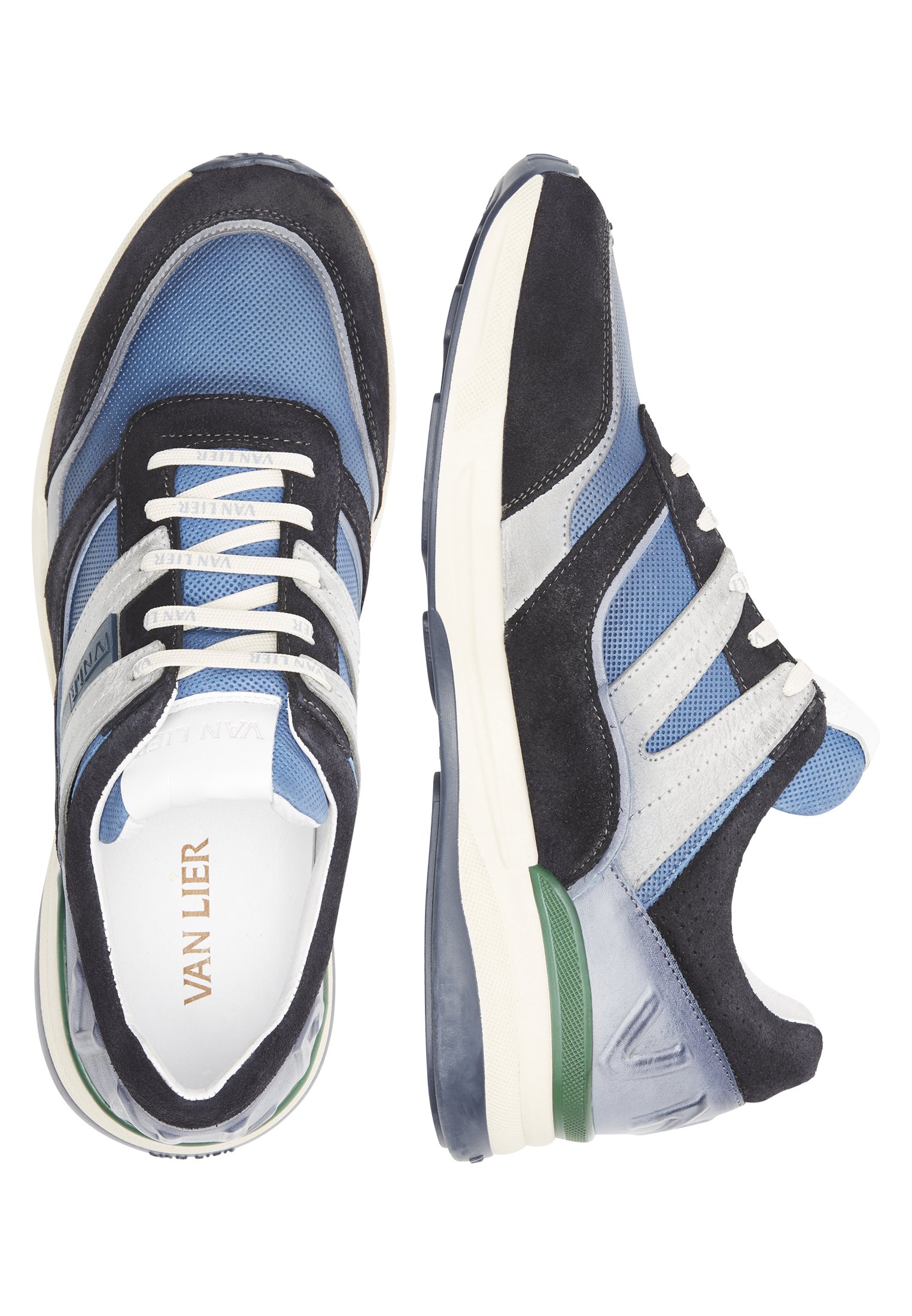 Van Lier FERRO - Sneakers laag - blau/Blauw - Zalando.nl