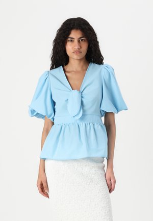 VMESRA BUBBLE HEM - Pusero - sky blue