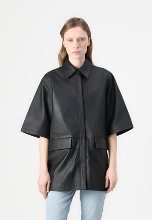 EYTELIA CASJU JACKET - Giacca di pelle - black