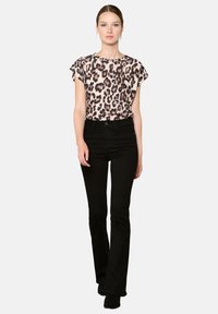 LolaLiza WITH HIGH WAIST - Jeans bootcut - black