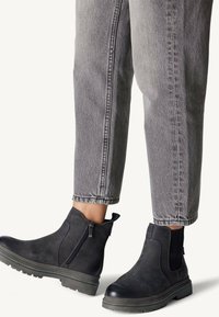 Tamaris Bottines à plateau - anthracite nub