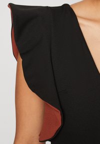 WAL G. PIP RUFFLE - Combinaison - black/burnt orange