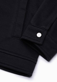 Ombre ZIPPERED WITHOUT A HOOD - Sweatjacke - black