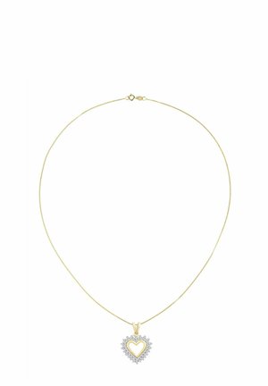 DIAMOND HEART - Collar - yellow gold-coloured