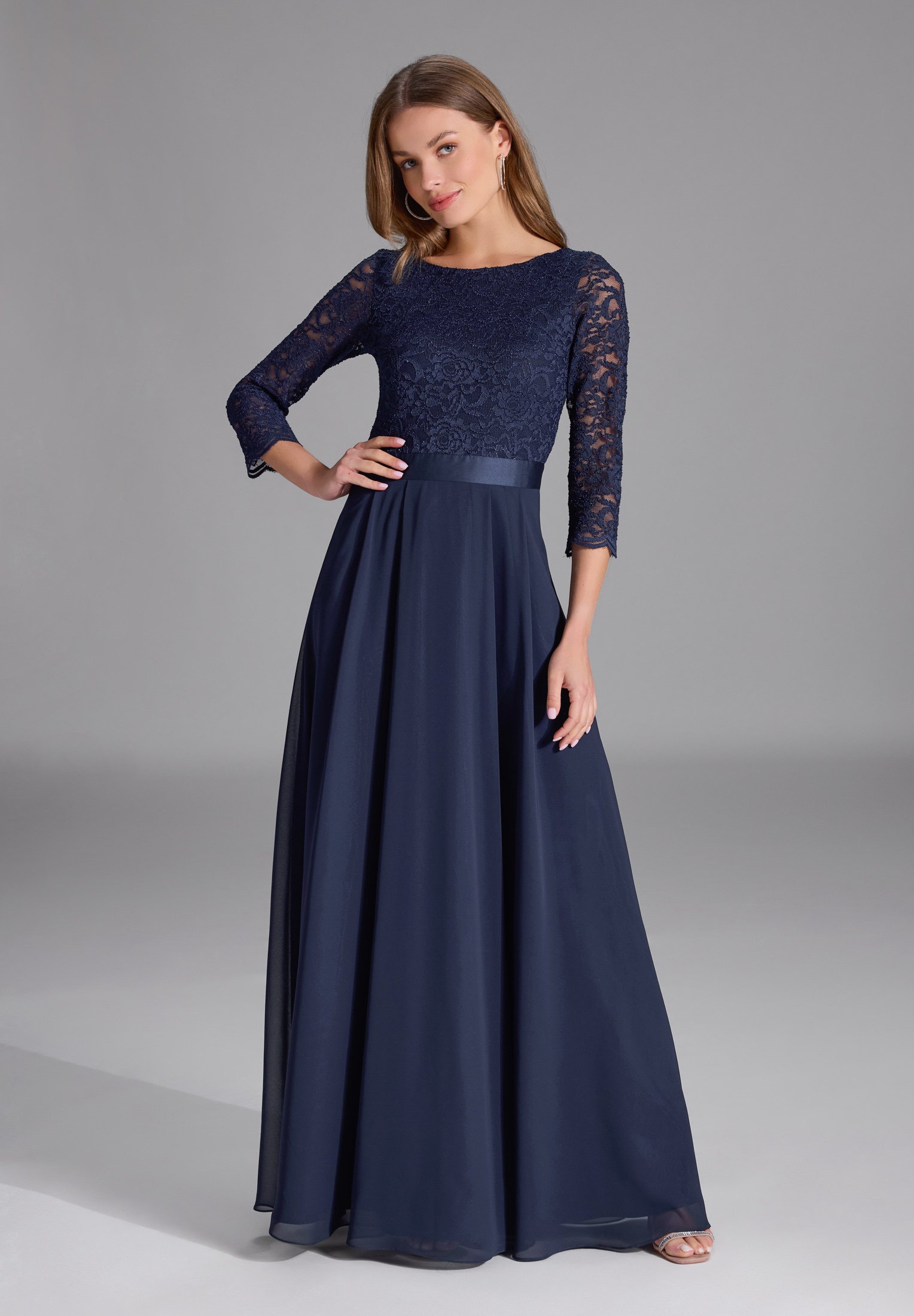 navy blue swing dress Lisa Todd Summer Swing Dress – Navy main image 0
