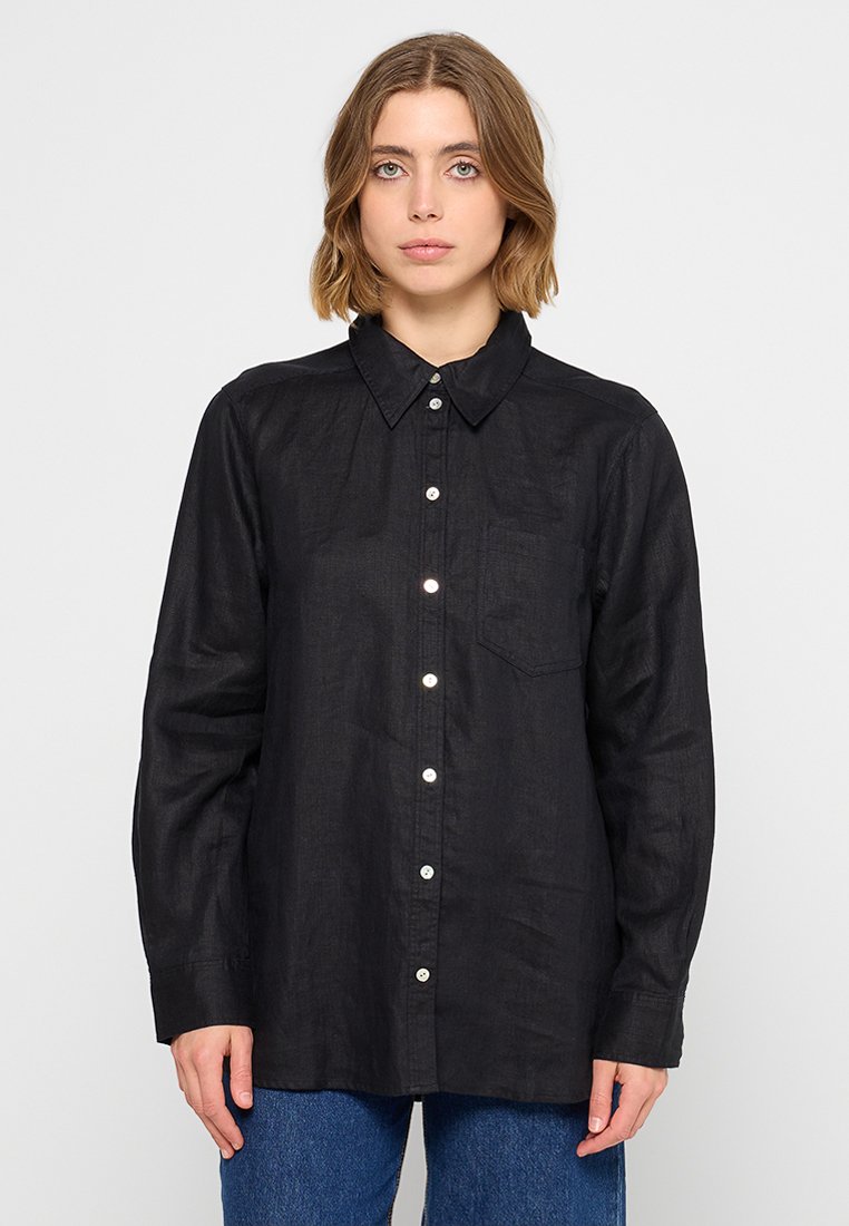 & Other Stories Overhemdblouse zwart