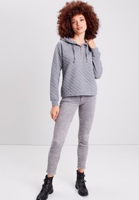 BONOBO Jeans Felpa con cappuccio - gris